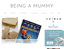 Tablet Screenshot of beingamummy.co.uk